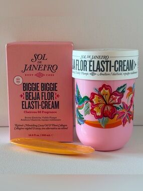 Sol de Janeiro Biggie Biggie Beija Flor Elasti-Cream - 16.9 fl oz / 500 ml - NIB